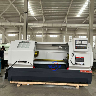 Máy tiện CNC ngang giường phẳng CK6150 độ chính xác cao