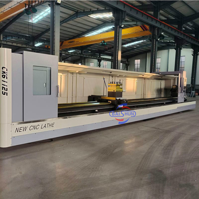 Máy tiện CNC giường phẳng, đường kính xoay 500mm, phôi 1500mm