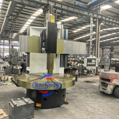 Máy tiện tiện đứng CNC Fanuc với chiều cao cắt 1600mm và đường kính tiện tối đa 2500mm