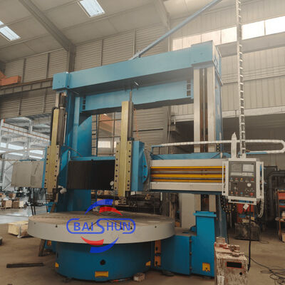 Máy quay thẳng đứng CNC cột hai với đường kính xoay tối đa 4000mm cho gia công hạng nặng