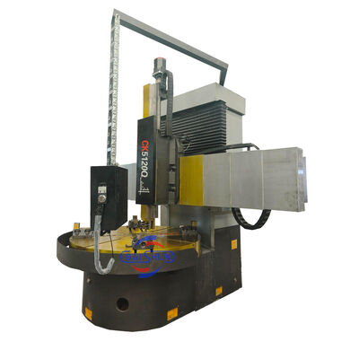 Precision Vertical Type CNC Turning Lathe With 5t Capacity And 15kw Motor