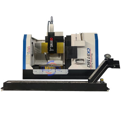 Ck5116 CNC Máy tiện đứng một cột có độ chính xác cao Máy tiện tiện mặt bích
